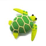 Sunny Green Sea Turtle Magnet