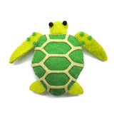 Sunny Green Sea Turtle Magnet
