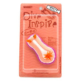 Peachy Nudibranch Magnet