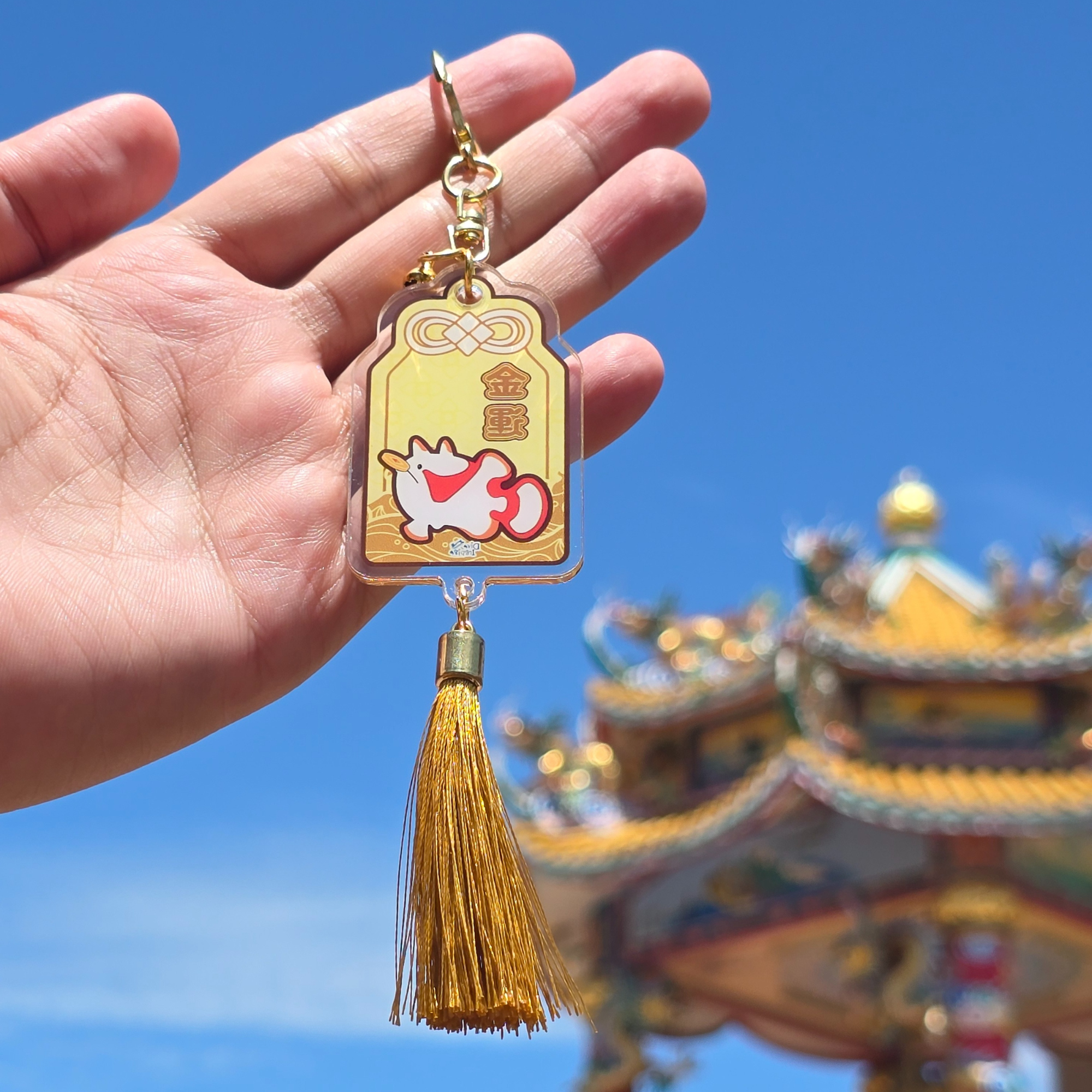Omamori Lucky Charm Keyring – Dive Inspire