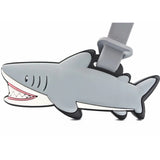 Bruce Black Tip Reef Shark Luggage Tag