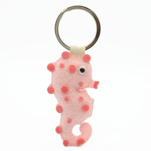 Becky Pygmy Seahorse Keyring