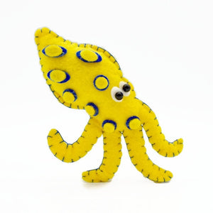 Looney Blue-Ringed Octopus Magnet