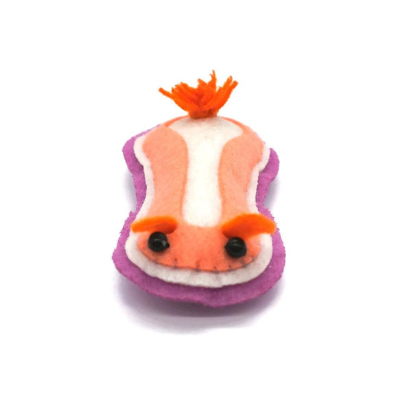 Peachy Nudibranch Magnet