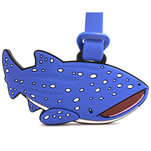William Whale Shark Luggage Tag